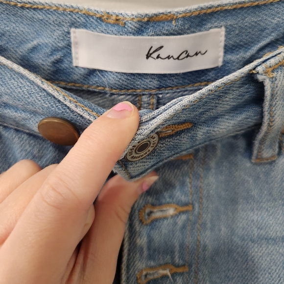 KanCan High Waist Distressed Shorts - Picture 7 of 7